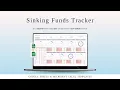 How to Use Sinking Funds Tracker Step-by-Step Guide