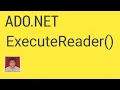 ExecuteNonQuery ExecuteReader ExecuteScalar In Ado Net Part 2 ExecuteReader with Example
