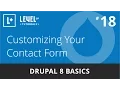 Drupal 8 Basics - Customizing Your Contact Form