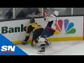 Garnet Hathaway Hits Jarred Tinordi From Behind And Draws Blood