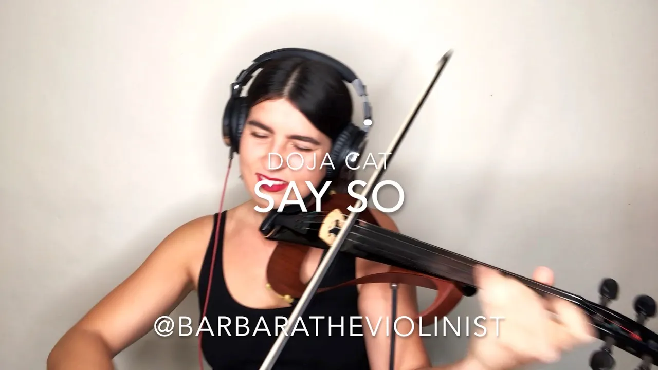 Doja Cat - Say So - Violin Cover - Barbara Krajewska