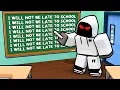 ROBLOX LATE TO SCHOOL!