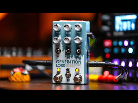 Destroying Drums and Synths On The Generation Loss MkII // The Lo-Fi Pedal I've Been Waiting For