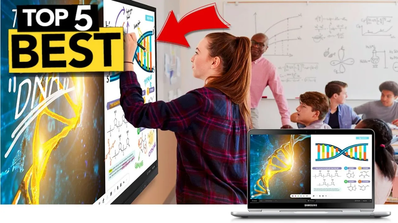TOP 5 Best Interactive Smart Board [ 2023 Buyer's Guide ]