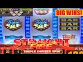BOOM Triple Double Red Hot Bells was hot NEW Straight Fire Triple Double Spin slots more