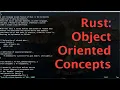 Rust Object Oriented Concepts related keywords Structs Impl and Traits