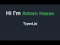 Typing with Typed js - Simple jQuery Plugin Updated Tutorial