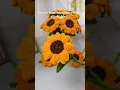 diy flower crafts | pipe cleaner sunflower easy tutorial #handmadeflower #flowerdiy