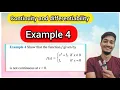 Continuity and differentiability example 4 Example 4 chapter 5 class 12