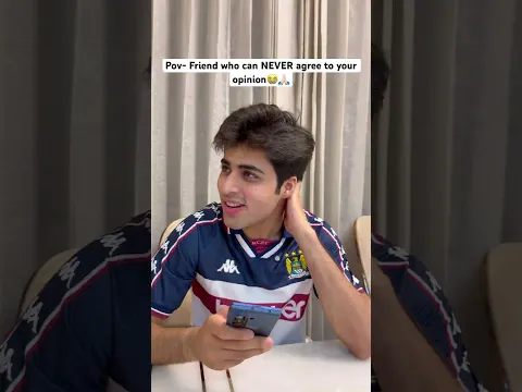 Friend who never agrees🙏🏻😭 | Raj Grover | #shorts