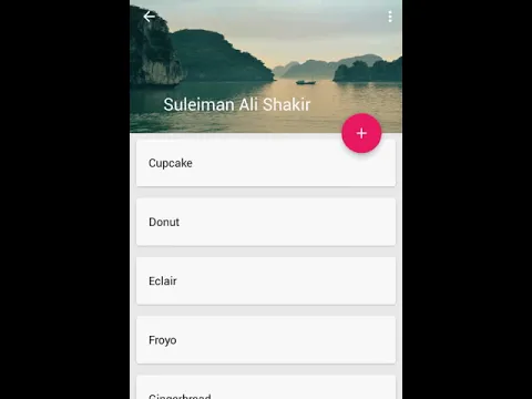 Toolbar Animation using Android Design Support Library