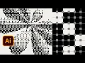 How To Create Vector Bitmap Effect With Paths In Illustrator