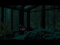 Rain Sound in Forest ⛈️ Heavy Rain on Window for Fall Asleep in 3 Minutes | Soothing Rainy Day Vibes
