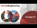Cornell David A Duffield College of Engineering Part 10 The Right Fit