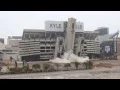 Kyle Field west side implosion