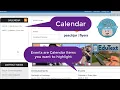 Calendar and Events on FUSD School Homepage