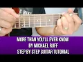 Download Lagu MORE THAN YOU'LL EVER KNOW BY MICHAEL RUFF STEP BY SSTEP GUITAR TUTORIAL BY PARENG MIKE