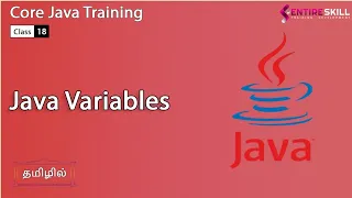 Java Variables in Tamil - Beginners to Advanced Level Master Course