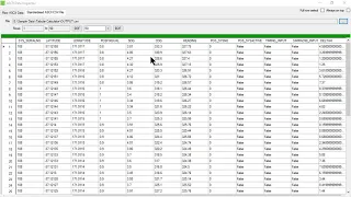 Tabular Data Calculator - Sequential processing