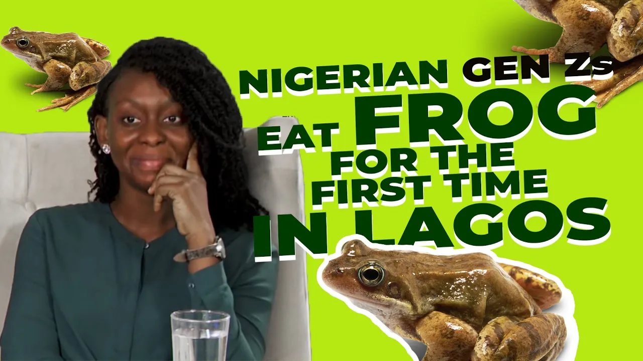 Nigerian GenZs Eat Frog For the First Time In Lagos   EAT OR PASS ?