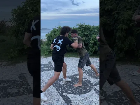 Seguidor abusado entrou na porrada! Porrada nos seguidores.