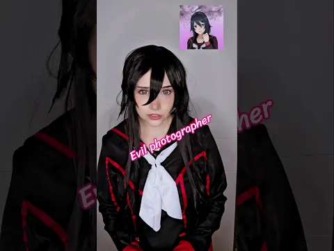 Evil photographer | Ryoba Aishi #cosplay #shorts #yanderesimulator