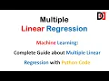 Multiple Linear Regression in Python Explained in HINDI Machine Learning Full Tutorial DevDuniya