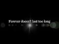 Jazmine Sullivan   Forever don't last lyrics