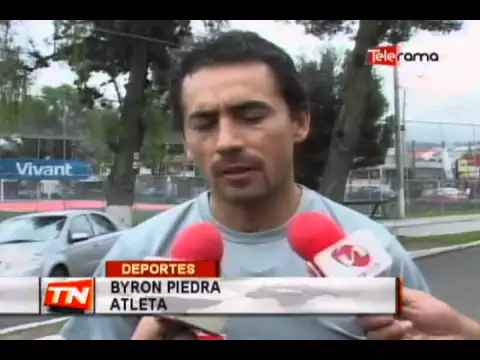 Byron Piedra retornó con clasificación a juegos olímpicos