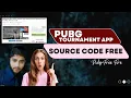 Create Your Own FREE PUBG and FreeFire Tournament App NOW