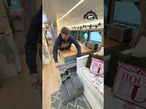 They Converted a School Bus into Their Full-Time Home