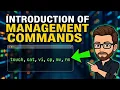 Linux File Directory Management Commands touch mkdir cp rm