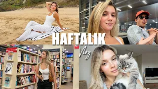 KEDİLERİMİ VETERİNERE GÖTÜRDÜM ,REKLAM ÇEKİMİ VLOG !? (Haftalık Vlog) |Sıla Dündar