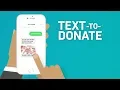 Set Up Text to Donate Give Lively