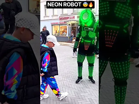 LITTLE BOY TEACHING ROBOT π¨ TUZELITY DANCE SHUFFLE π₯ NEON MODE π€―