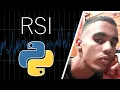 RSI IN PYTHON - TECHNICAL ANALYSIS LIBRARY