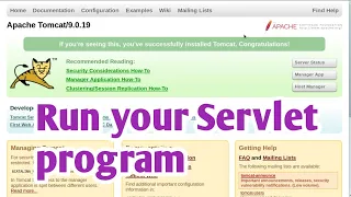 HOW TO RUN SERVLET PROGRAM USING APACHE TOMCAT SERVER In Hindi Learning Phase