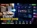 Student Management System Using HTML CSS JavaScript Complete CRUD Project Frontend Project
