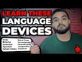 The Top 10 Language Devices You MUST Learn For English