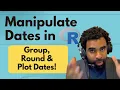 Date Intervals Components and Rounding Further Data Analysis with R Lesson 4