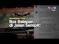 Download Lagu Supir Ugal-ugalan Balapan di Jalan Sempit, Motor Jadi Korban