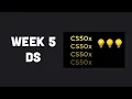 CS50x Week 5 - Data Structure