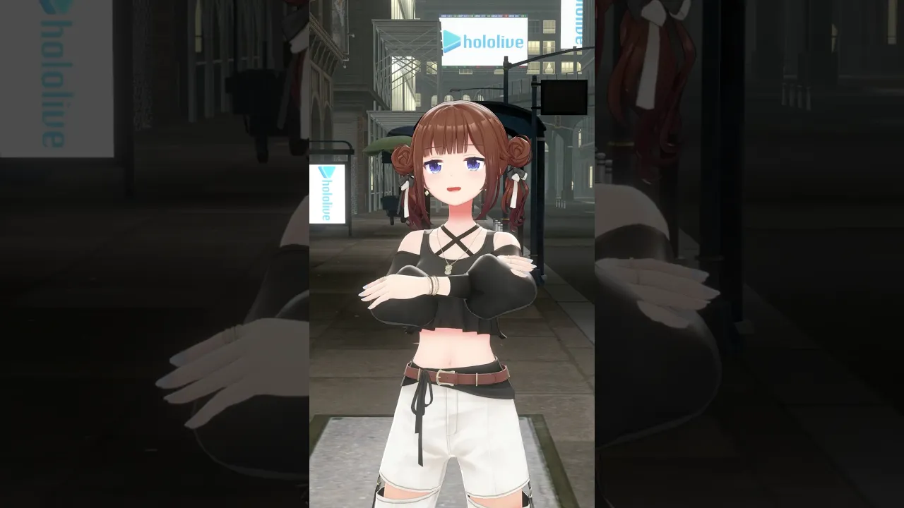 【踊ってみた】Chatter Chatter-クラゲヘアで-【#shorts /ときのそら/ホロライブ】