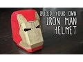 DIY Cardboard Iron Man Helmet
