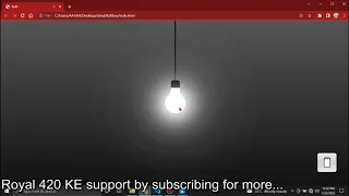How to design Bulb On Off Switch HTML CSS JAVASCRIPT