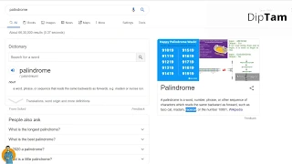 Exercise 1 Palindrome in Python