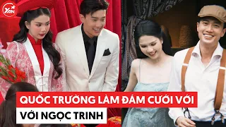 Quoc Truong lam dam cuoi voi Ngoc Trinh da chup anh va dang chuan bi thiep