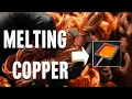 Download Lagu Melting Copper Powerlines \u0026 Cable - Nordic Gold Statues - ASMR Metal Melting 