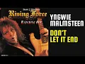 Lagu Yngwie Malmsteen - Don't Let It End - Lyrics - Tradução pt-BR