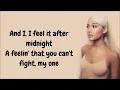 Ariana Grande - god is a woman (Lyrics)